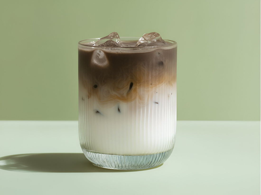 Iced Hojicha Latte