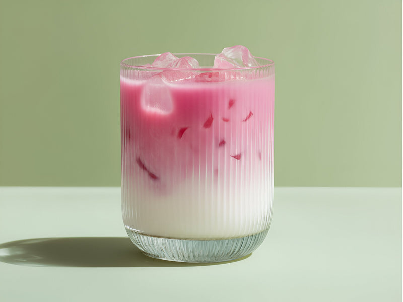 Iced Pink Matcha