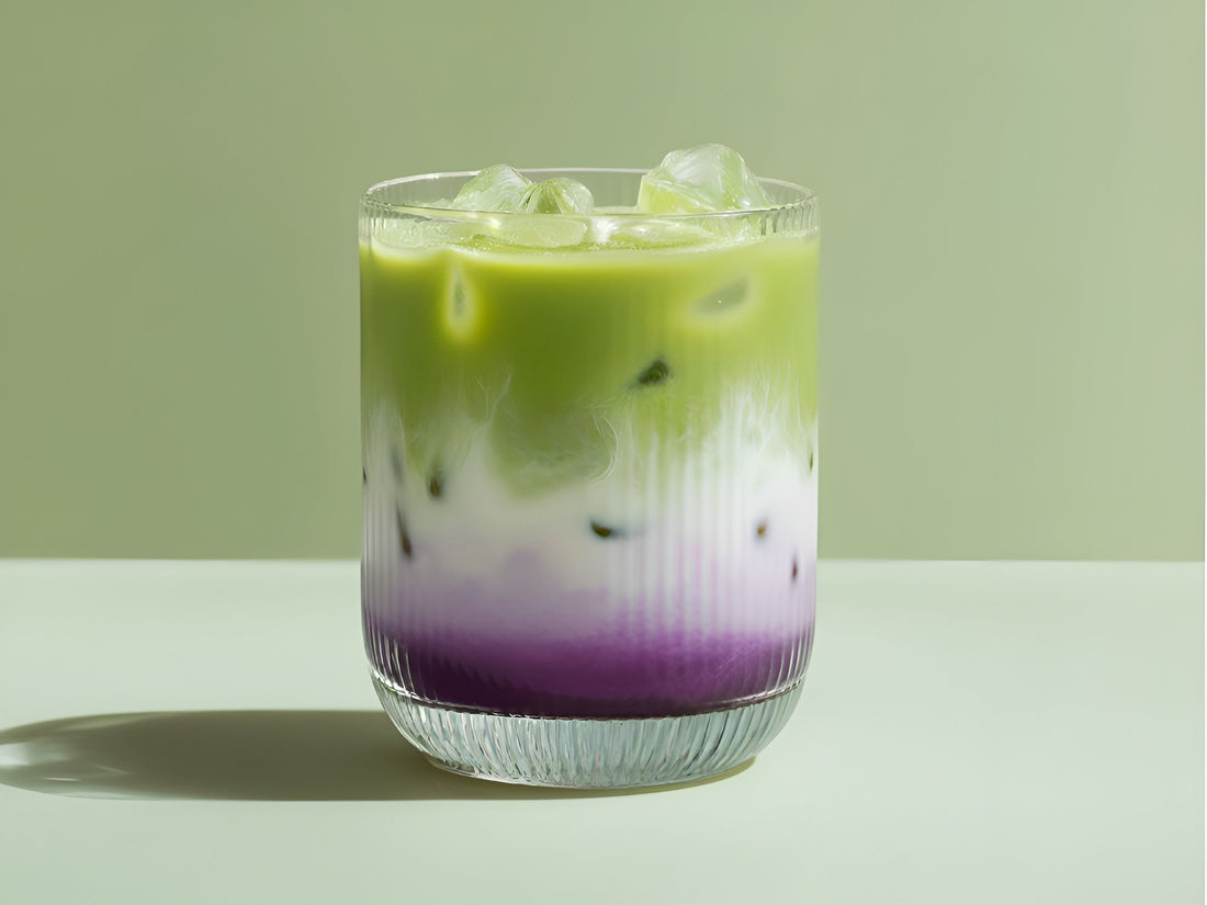 Iced Ube Latte