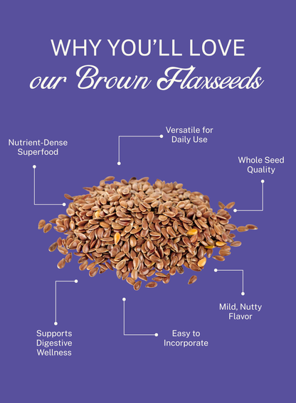 Brown Flaxseeds