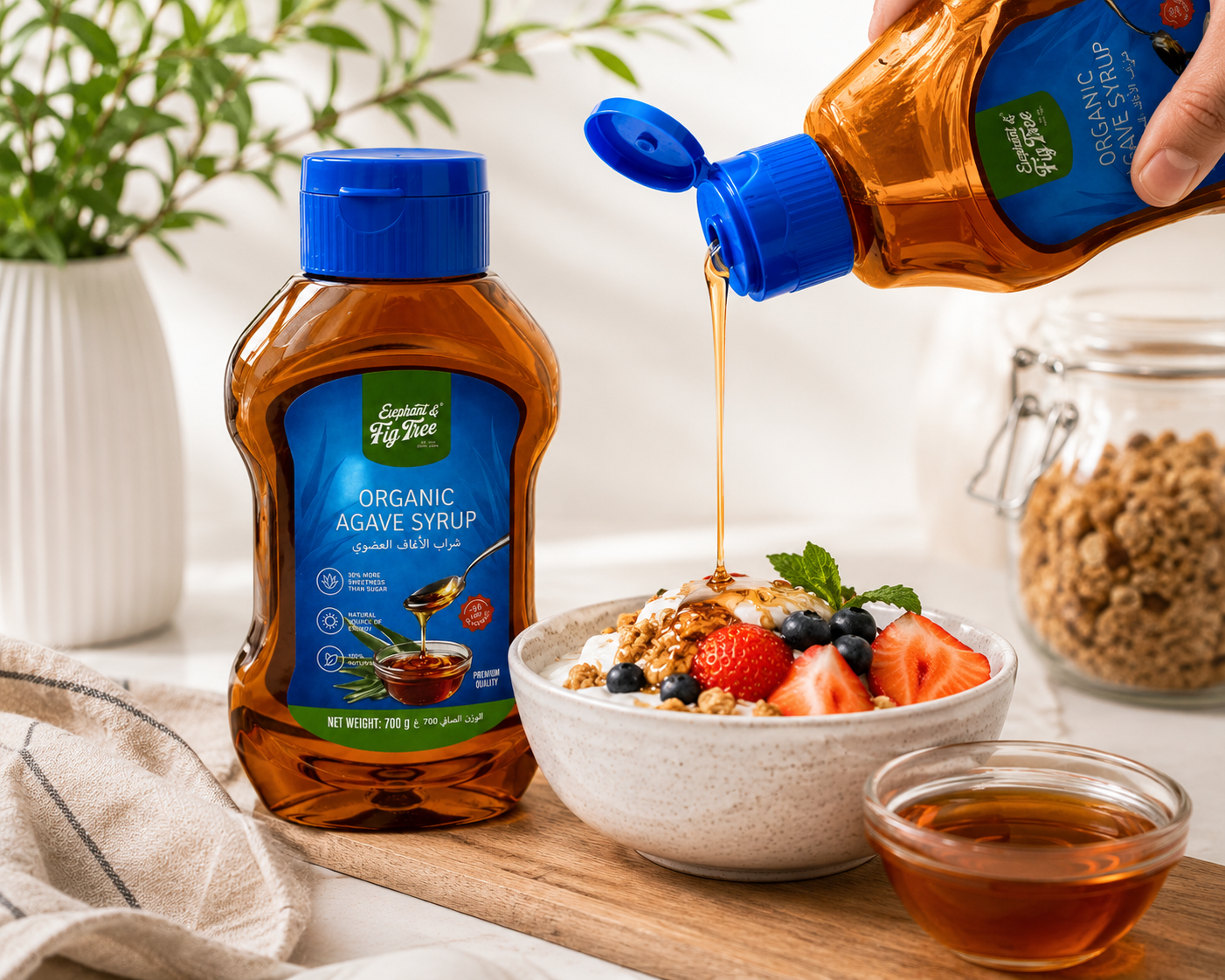 Elephant & Fig Tree Organic Agave Syrup 700g