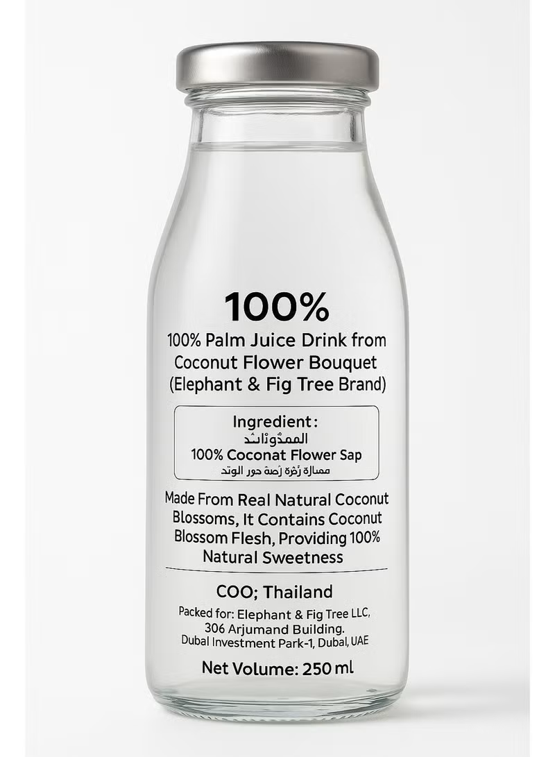 6×1 Pure Coconut Flower Juice – 100% Natural Drink, No Added Sugar, No Preservatives