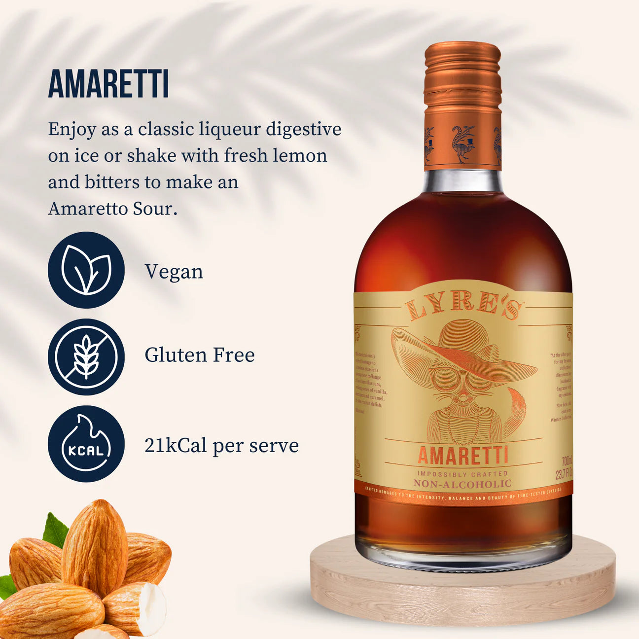 Amaretti Non-Alcoholic Spirit