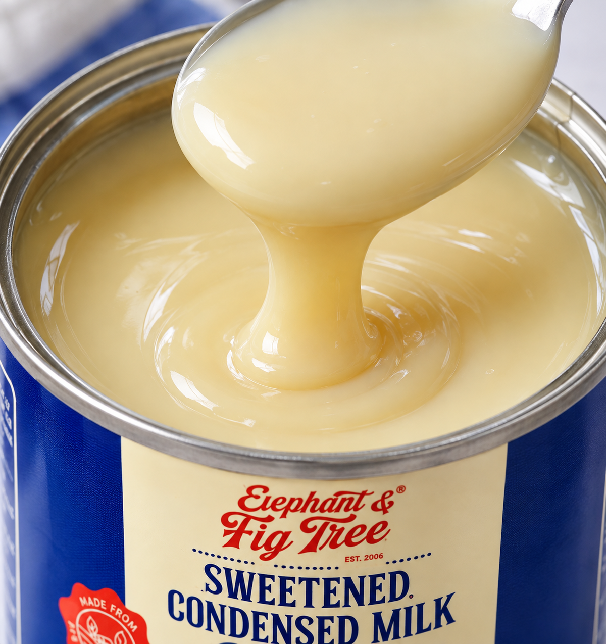 Elephant & Fig Tree Sweetened Condensed Milk Full Cream 397g Pack of 4