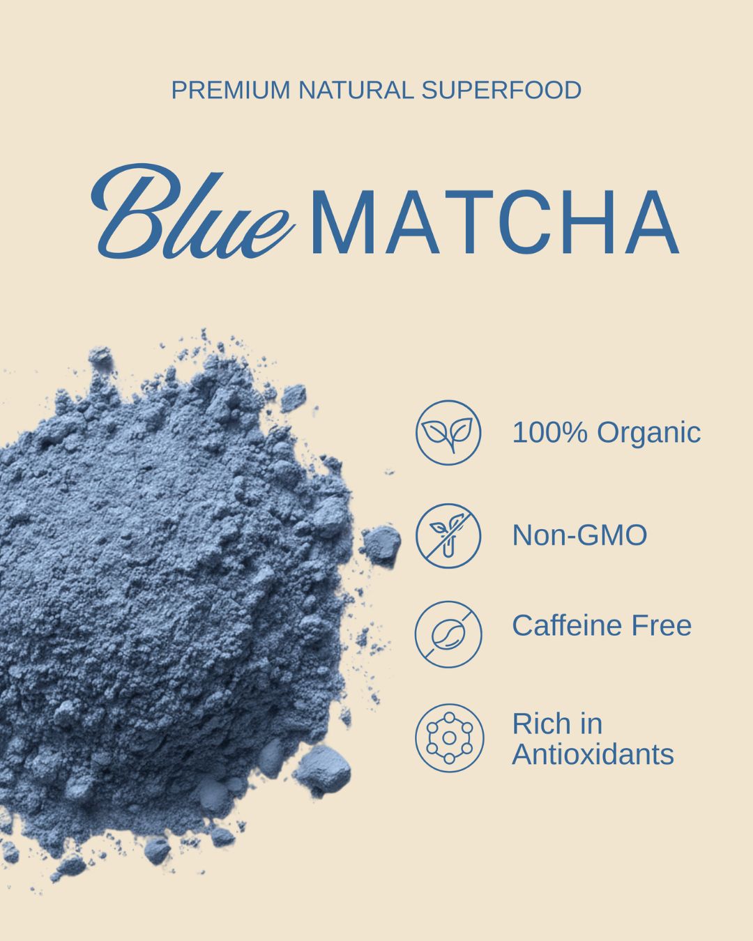 Butterfly Pea Powder - Blue Matcha