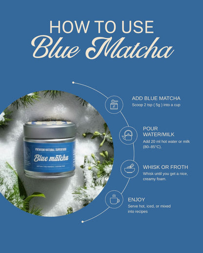 Butterfly Pea Powder - Blue Matcha