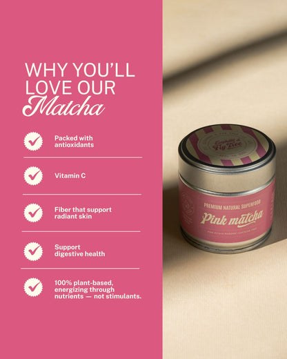 Pink Pitaya Powder - Pink Matcha