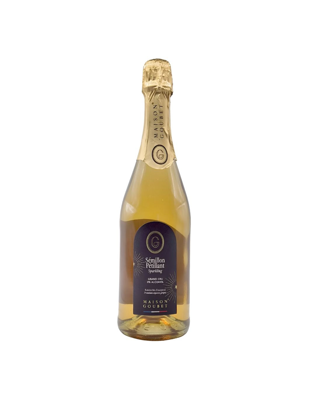 Maison Goubet sparkling non alcoholic drink bottle