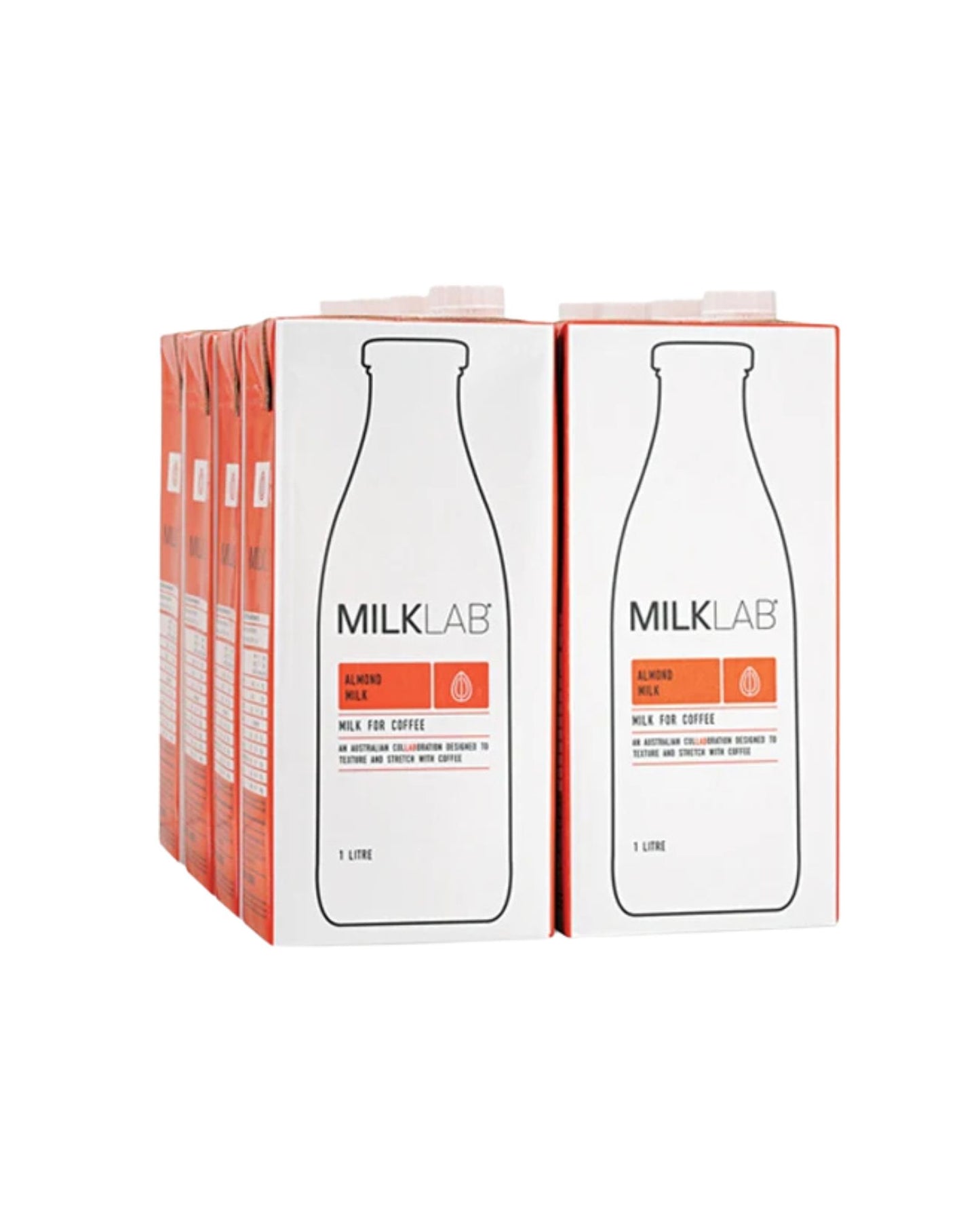 MilkLab product packaging on a white background
